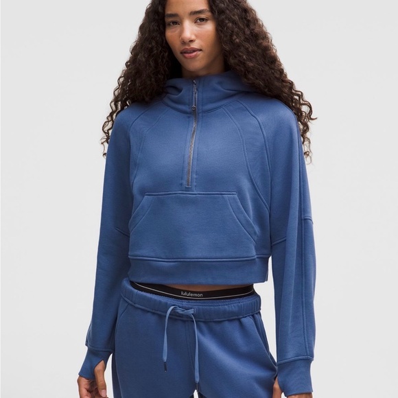 lululemon athletica Tops - lululemon Scuba Oversized Half-Zip Hoodie